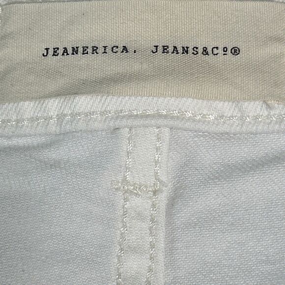 Jeanerica Women's Size 30 Autobahn Straight Relaxed Jean White AW003 - Picture 5 of 8